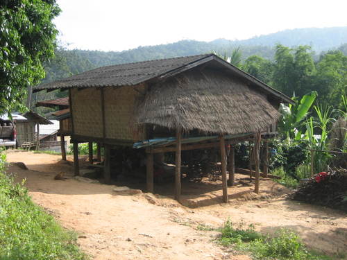 Karen_village_house