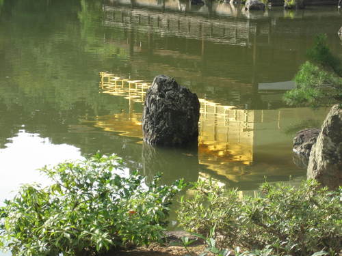 Kinkakuji_reflection