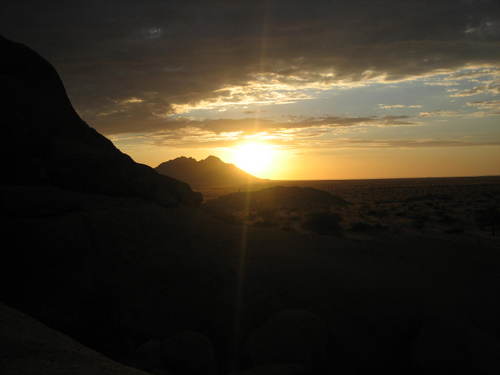 Spitzkoppe_sunset